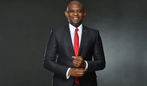 Tony Elumelu smiling