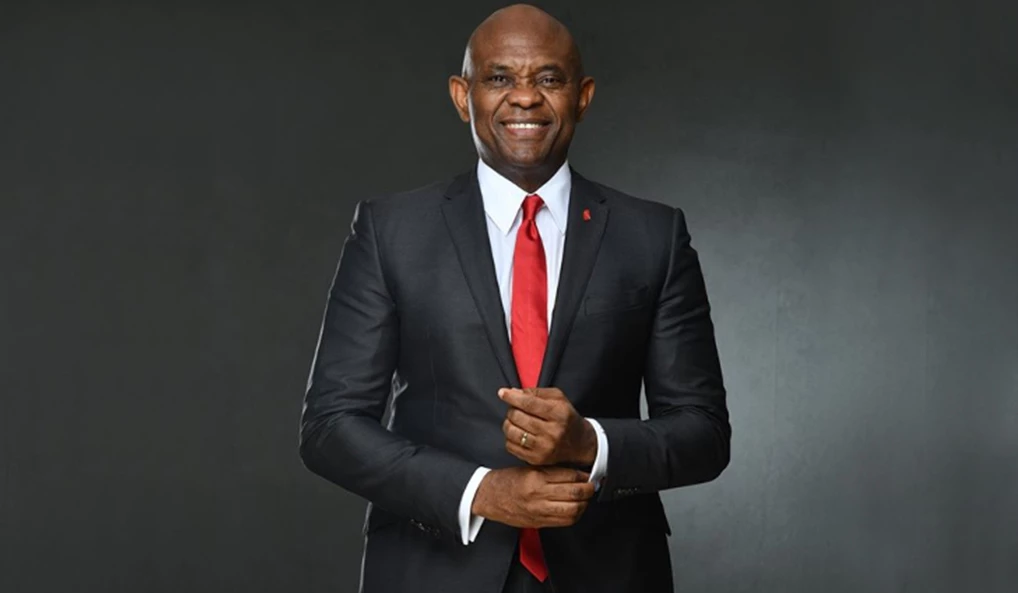 Tony Elumelu smiling