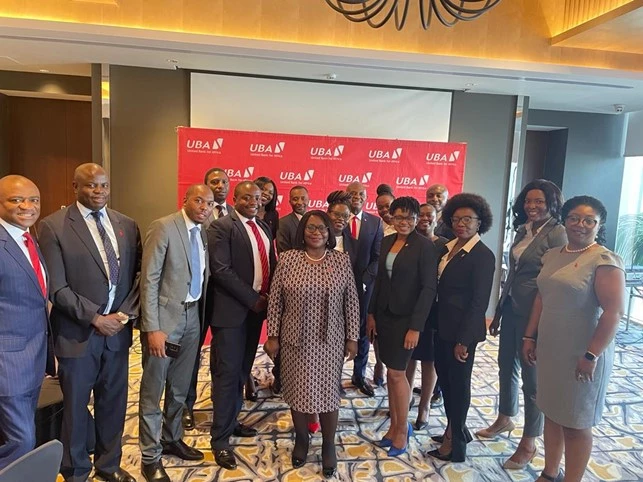 Figure 23: Met with UBA Zambia Board, Chair and colleagues