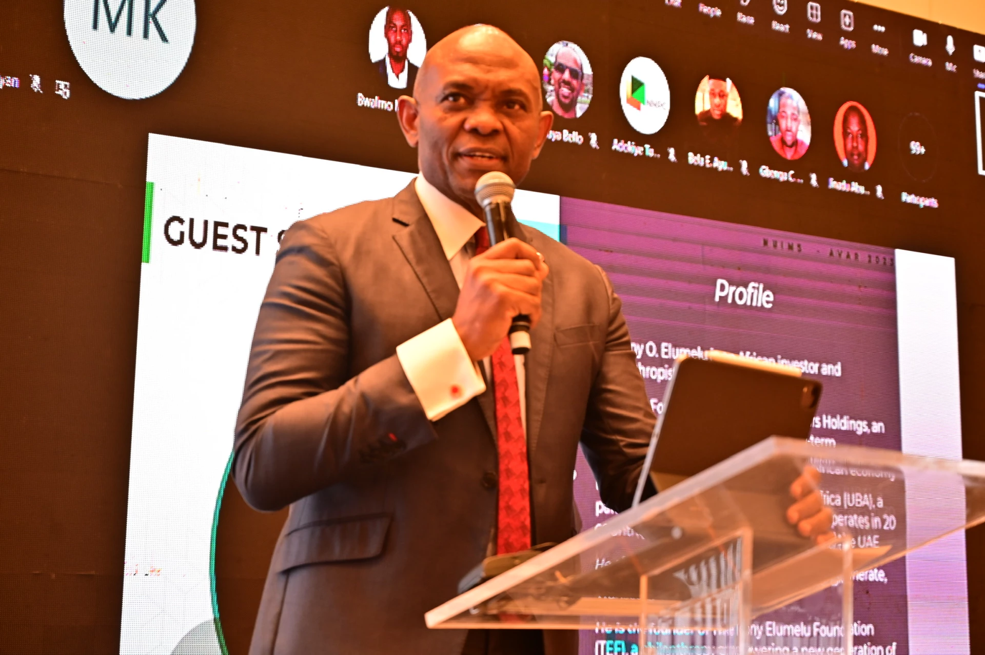 Chairman, HHOG, Tony O. Elumelu CFR, speaks on Local Capacity Development at the 2023 AVAR