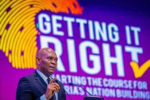 Tony O. Elumelu CFR, at the 2023 Nigerian Bar Association Annual General Conference