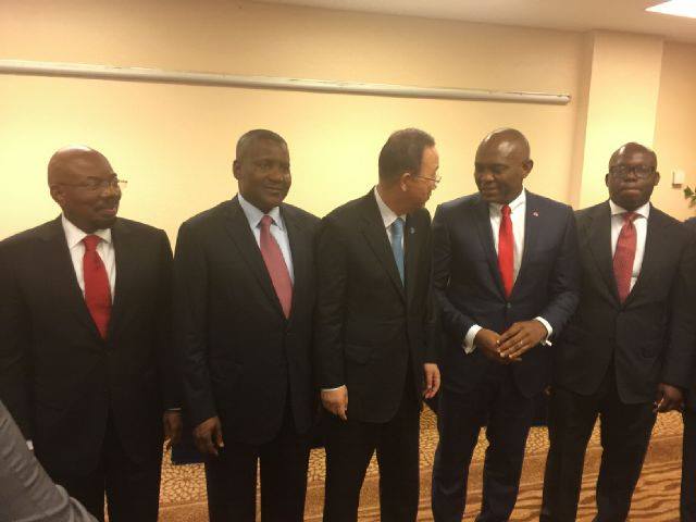 Tony O. Elumelu delivered the keynote address