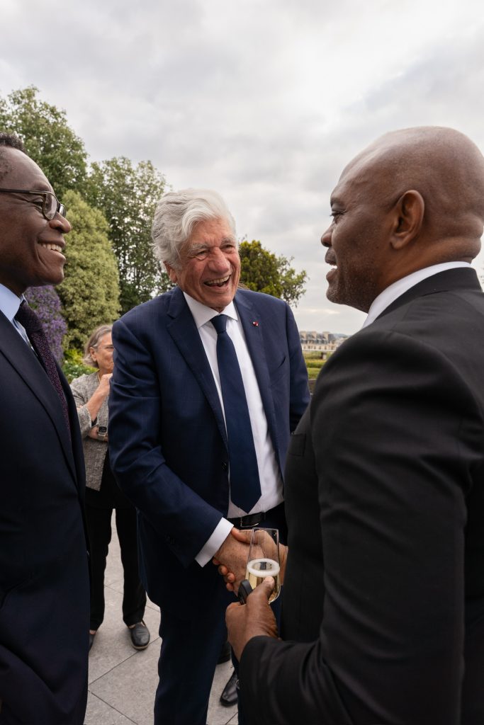 Maurice Lévy and Tony Elumelu
