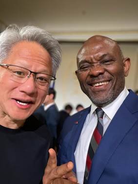 Jensen Huang, CEO of NVIDIA and TOE on Africa and Tech Innovation